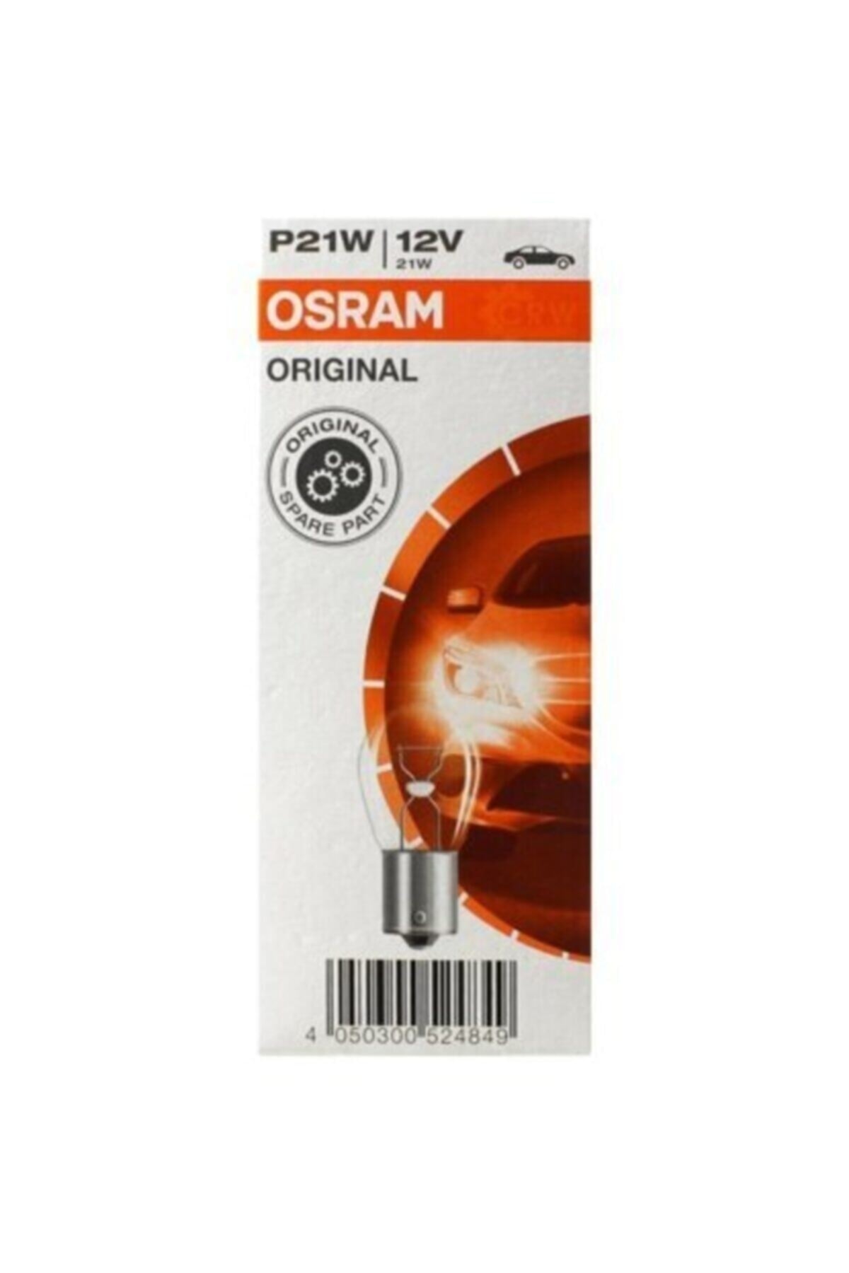 Osram Clean Stoff 12v 93 P21w Stop Sinyal Ampulü Düz Tırnak 10 Adet