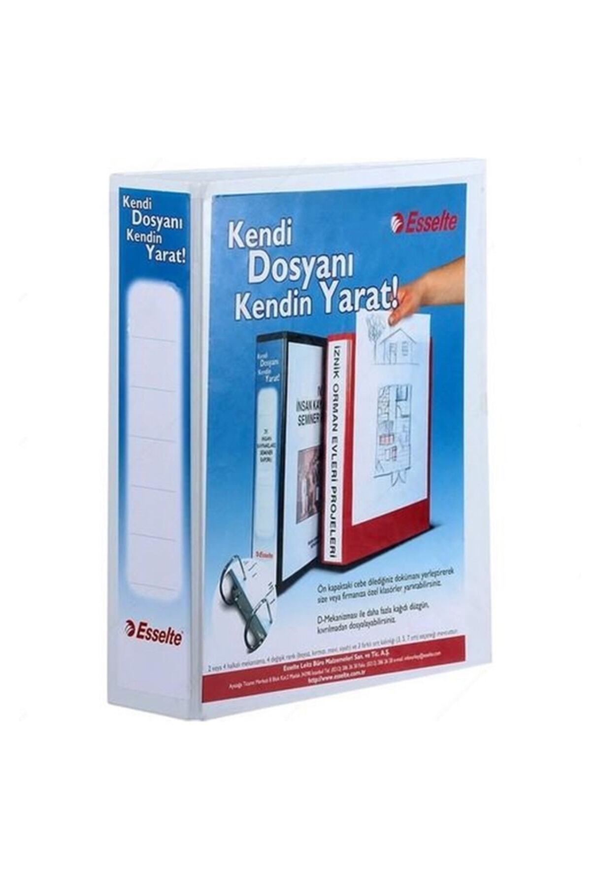 Esselte-2d 4656721   Folder cu mecanism alb 70mm 1