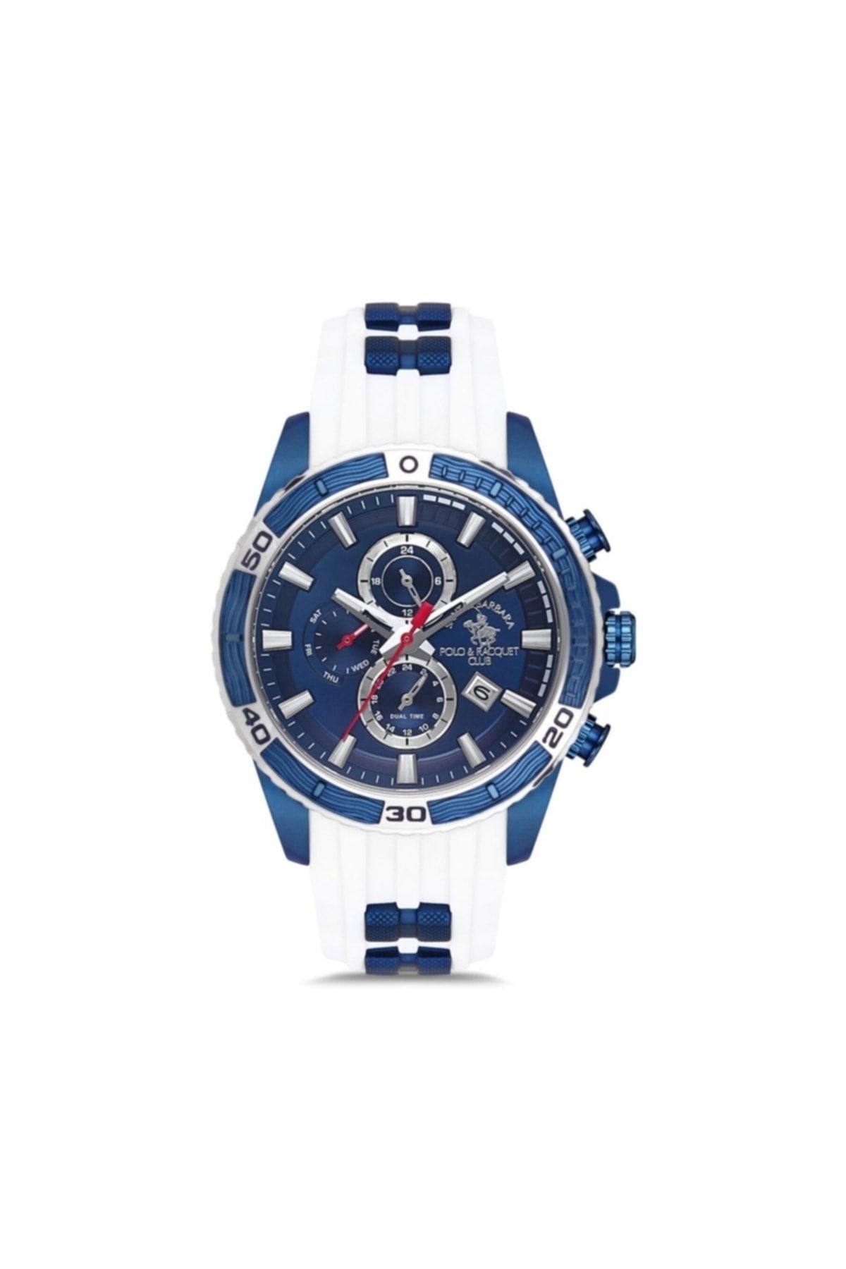 Santa Barbara Polo Racquet Club Watch Gray White Trendyol
