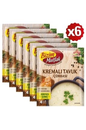 Kremalı Tavuk Çorbası 62 Gr 6'Lı Paket KK.PKT.0136
