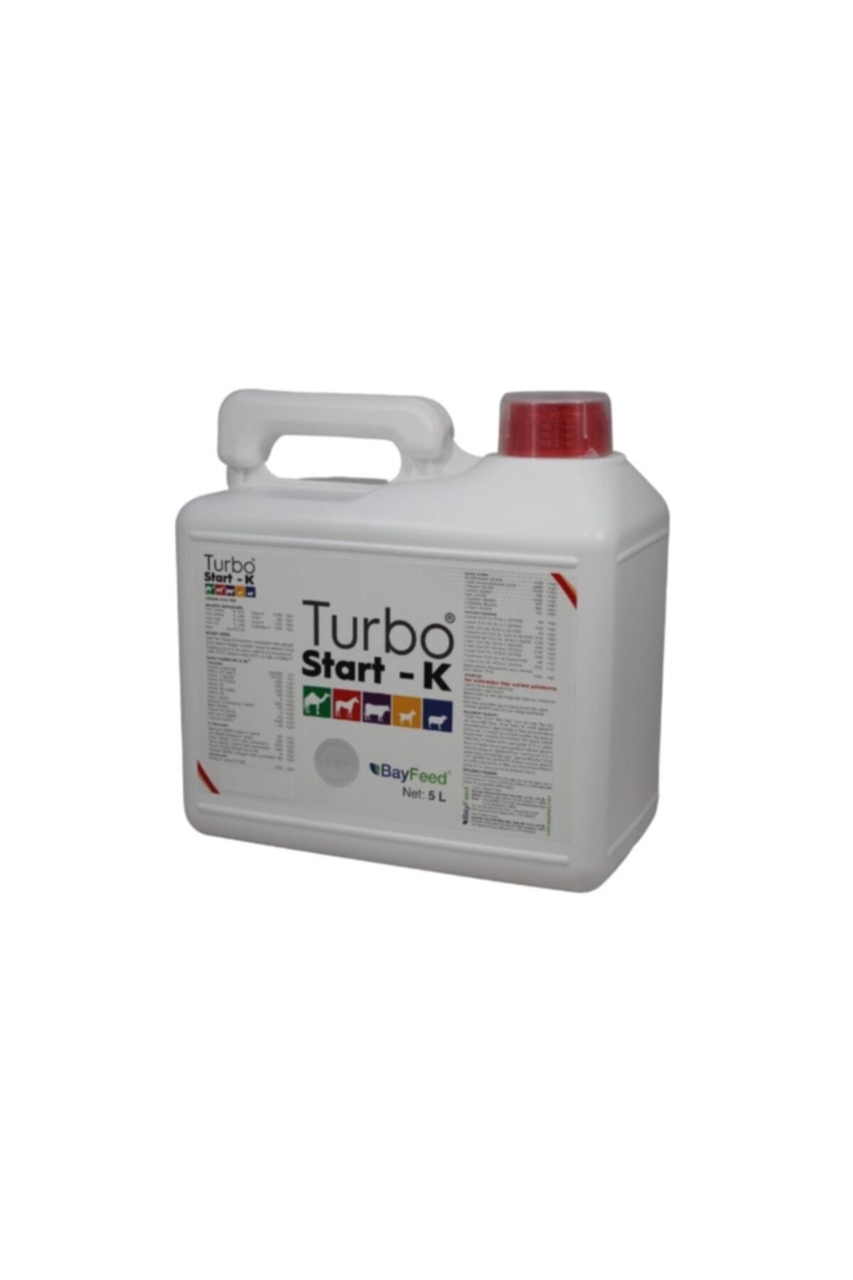 BayFeed Turbo Start-k 5 Litre Koyun Kuzu Keçi Oğlak Sığır Buzağı Vitamin Minerali