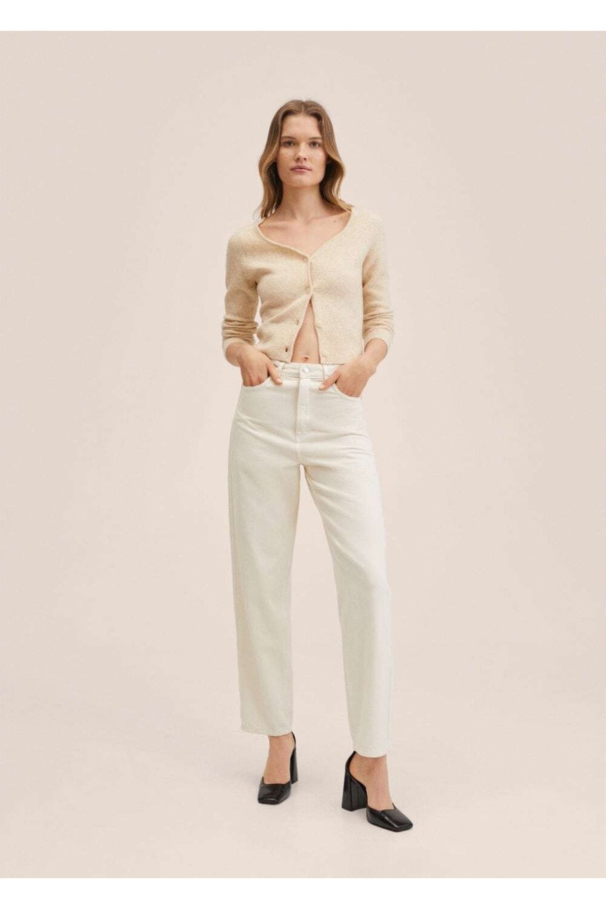 Mango jeans top audrey