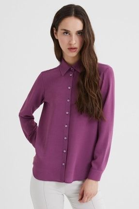 Basic Kadın Gömlek SPN22-448