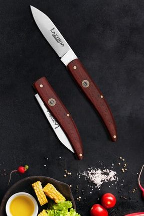 Mutfak Bıçak Seti Çakı Et Ekmek Sebze Meyve Bıçak El Yapımı ( 17 cm ) 447