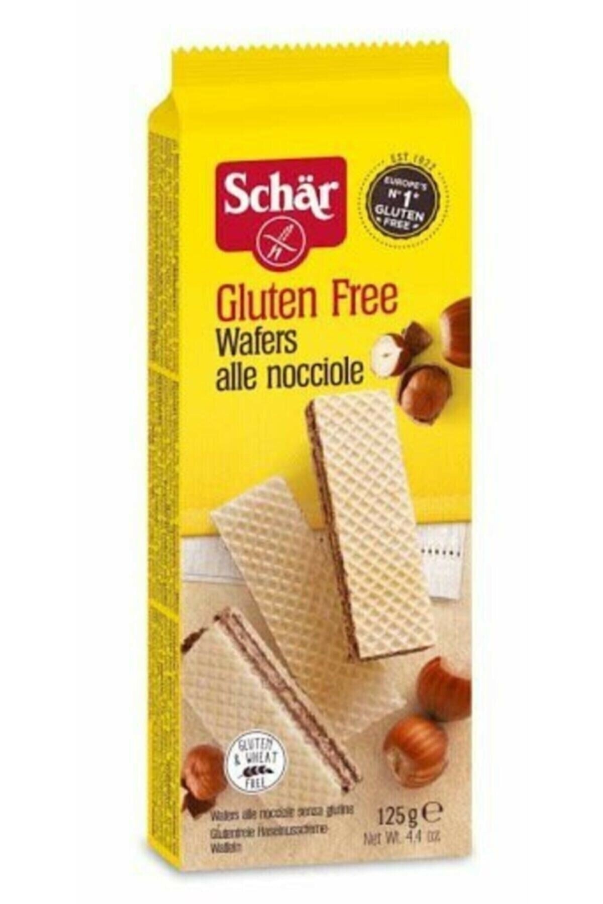 Wafers Alle Nocciole Hazelnut Wafers 125 Gr