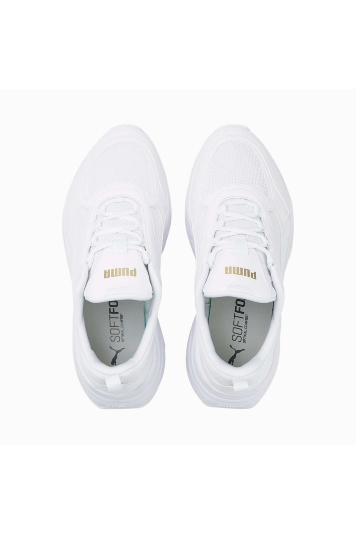 Cassia - کفش Puma پوما اسپرت زنانه سفید - 384647 01 اورجینال - تصویر 7