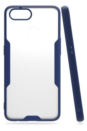 Oppo A5s Kılıf Lacivert Renk Ultra Ince Kapak OppoA5S-parfeplatin