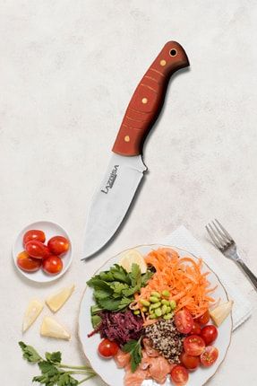 Mutfak Bıçak Seti Şef Bıçağı Mutfak Çakı Et Ekmek Sebze Meyve Bıçağı (20 Cm) Esc5