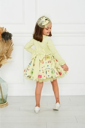 Bebek Tasarım Kostüm Elbise Sarı TYC00332395230