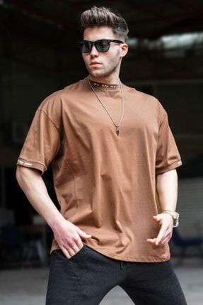Kahverengi Oversize T-shirt 5803