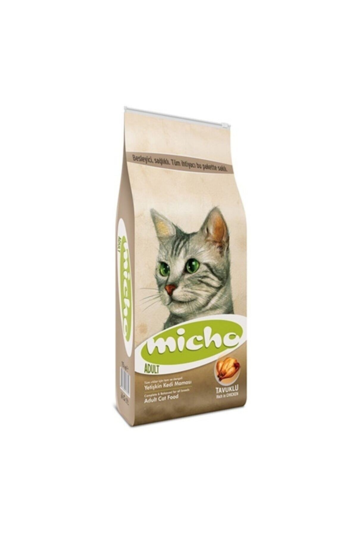 Micho 3 Kg Tavuk Hamsi Ve Pirinçli Yetişkin Kedi Maması Orijinal Kapalı Ambalaj