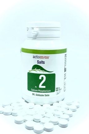Dr. Tuzları Nr:2 Calcium Phosphoricum 400 Tablet Gıda Takviyesi SCH3002