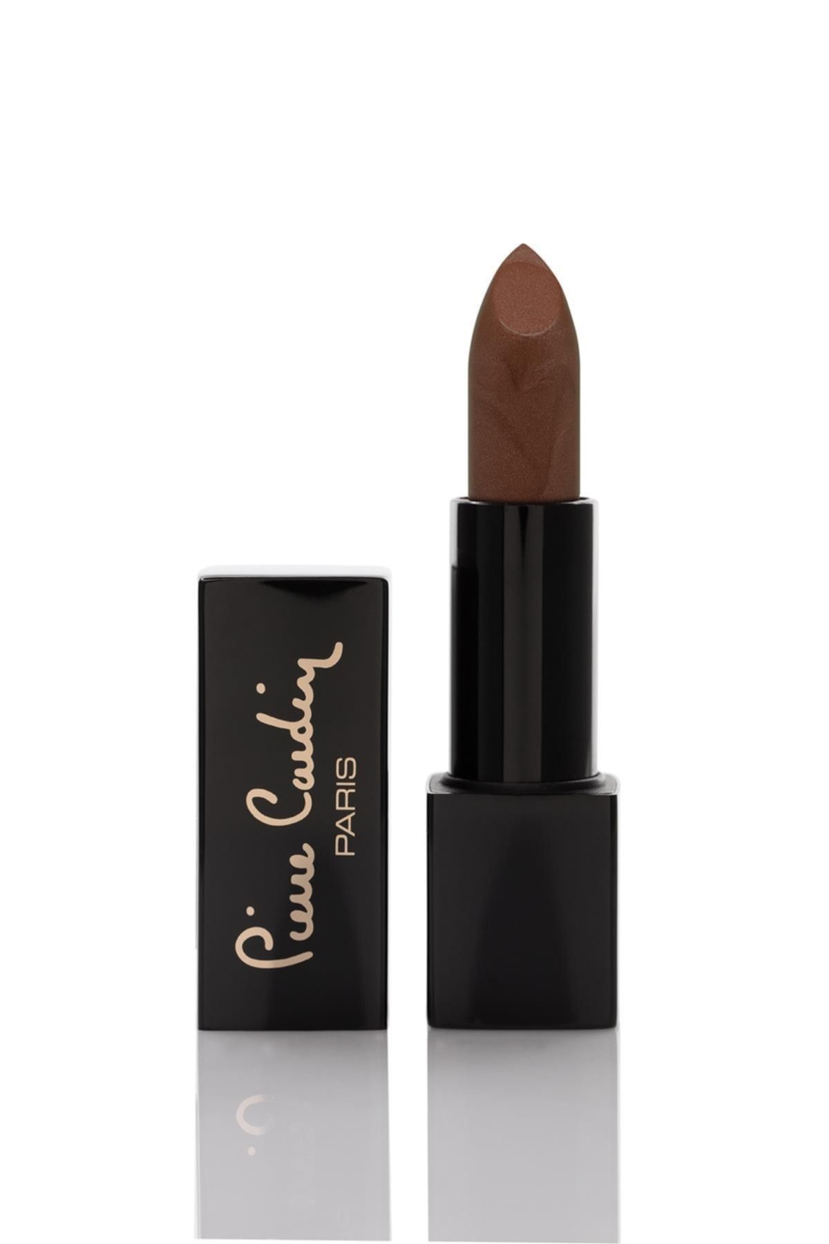 رژ لب - رژ لب مخمل مرکوری قرمز قهوه ای 166 8680570484107 Pierre Cardin
