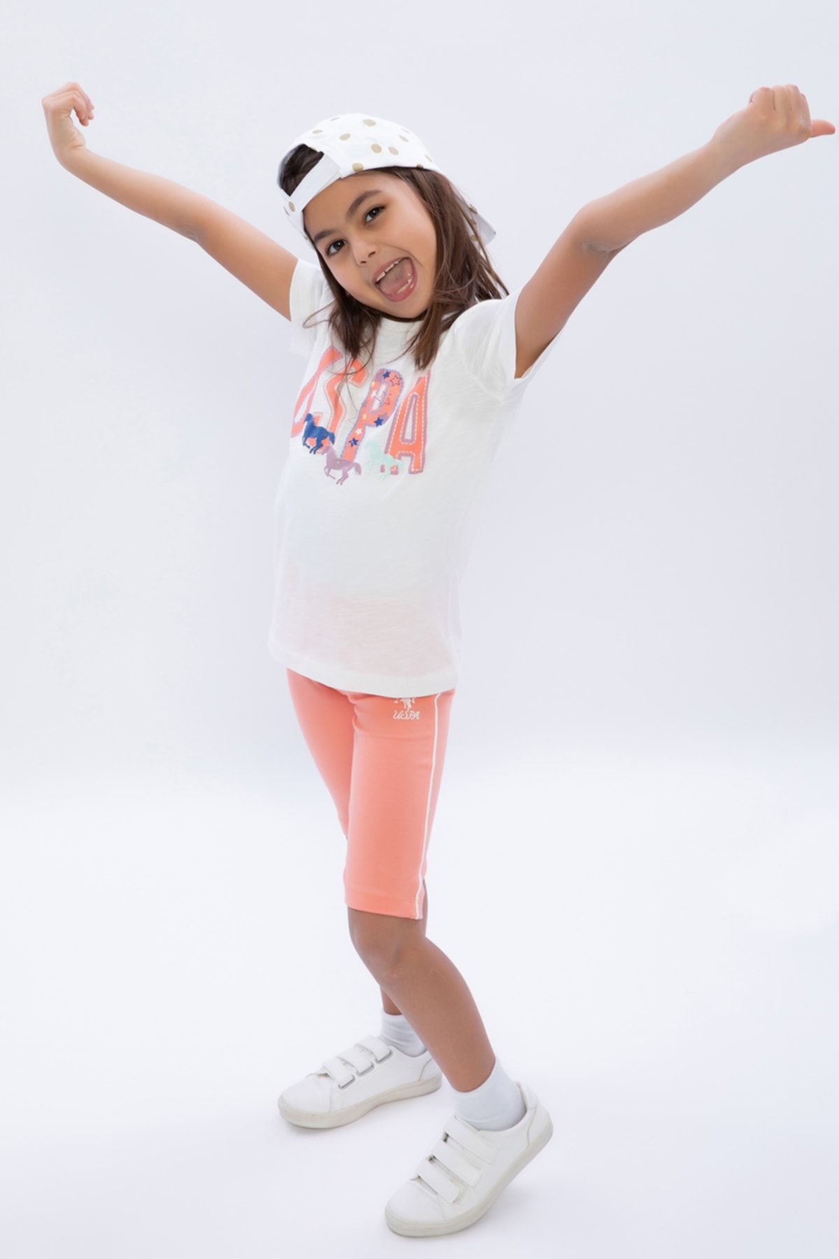 U.S. Polo Assn.-Girl's Tights Set 3