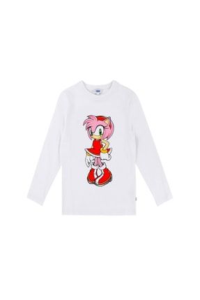Sonic Amy Rose Uzun Kol Çocuk Tişört TTSON03UKCT