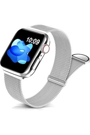 Apple Watch Kordon Kayış Hasır Metal 38-40-41 Mm Uyumlu HSRKRDN91921
