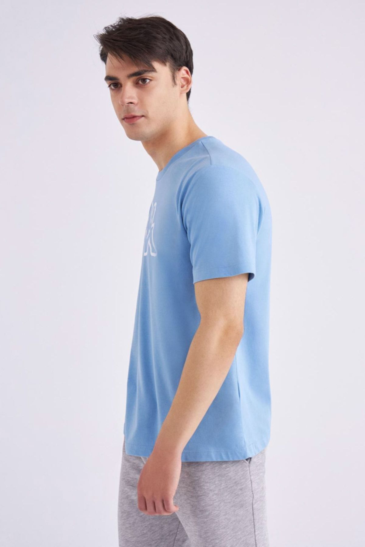 Light blue kappa t shirt clearance