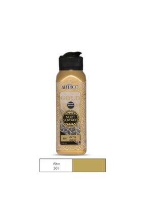 Gold Multi Surface Akrilik Boya 140 Ml. 501 Metalik Altın CMP-CN-TKLHB-HB-AKRLKBYA-501