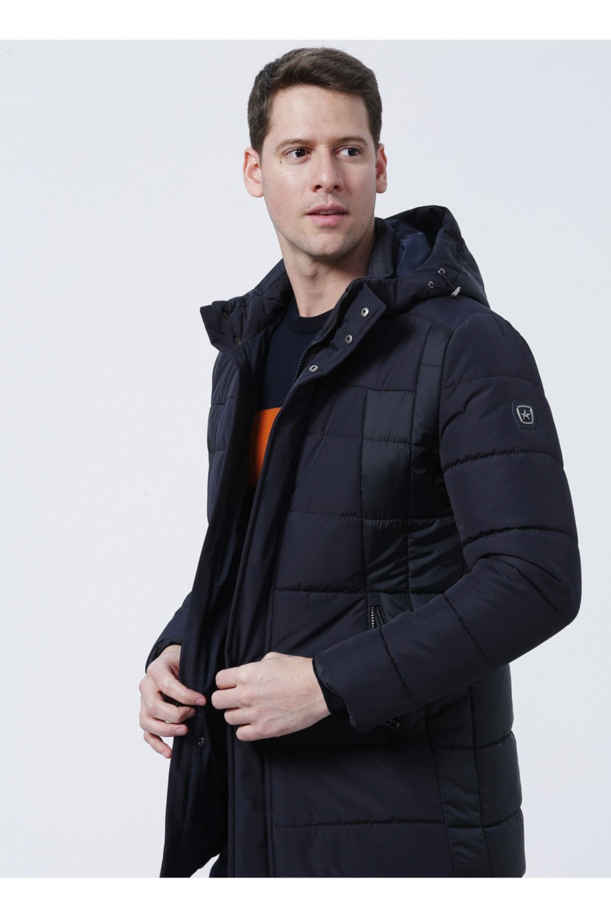 ALTINYILDIZ CLASSICS-Klasický kabát Altınyıldız 52 Model Navy Blue 4