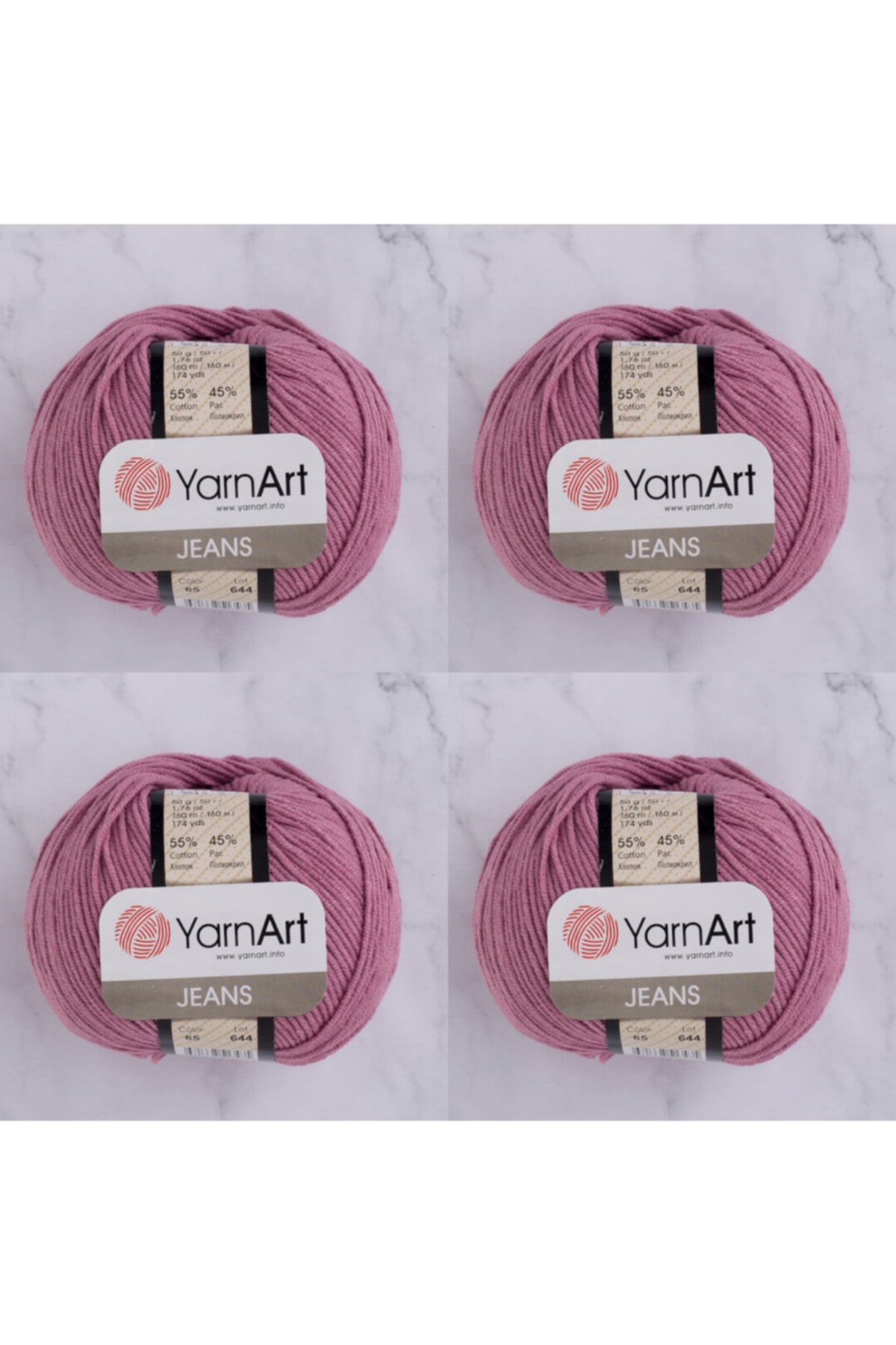 Jeans 65 4-Pack Amigurimi Baby Rope