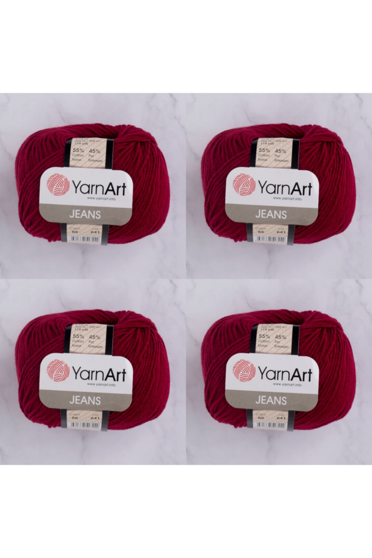 Jeans 66 4-Pack Amigurimi Baby Rope