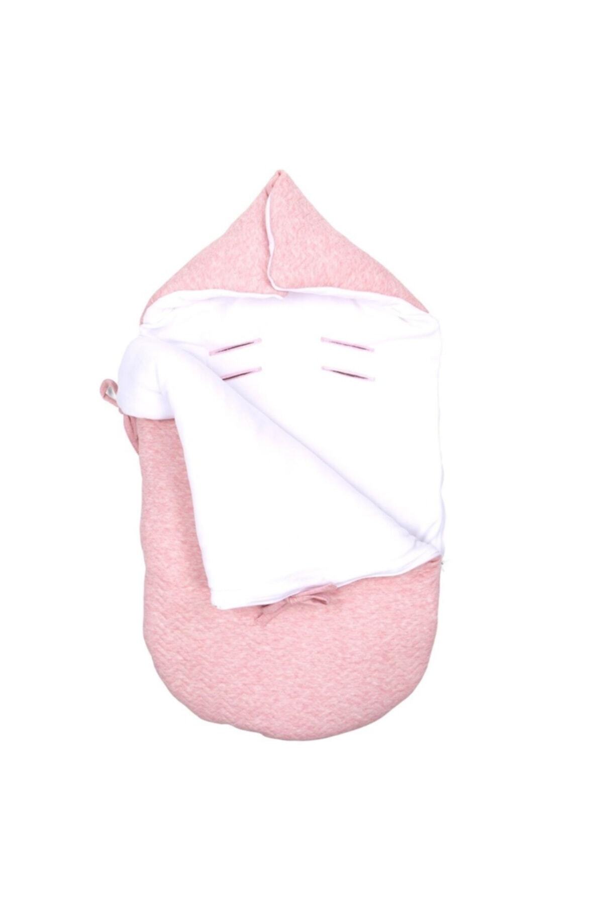 POETREE KIDS Chevron Pink 3 Kemerli Portbebe Bebek Taşıma Tulumu fotoğrafı 2 (önizleme)