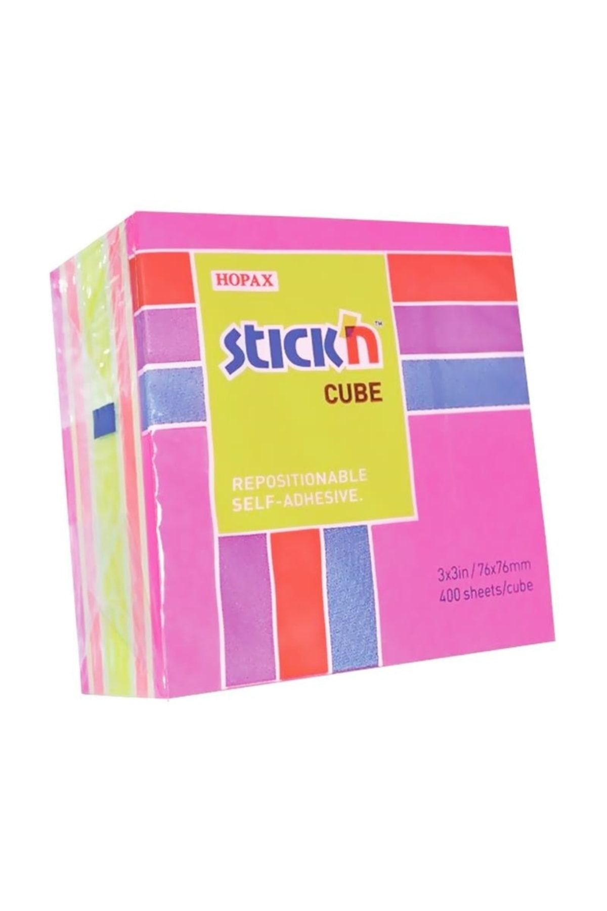 Gıpta-Stickn 76x76 Cube Block 4 Np Mix Color 400yp 1