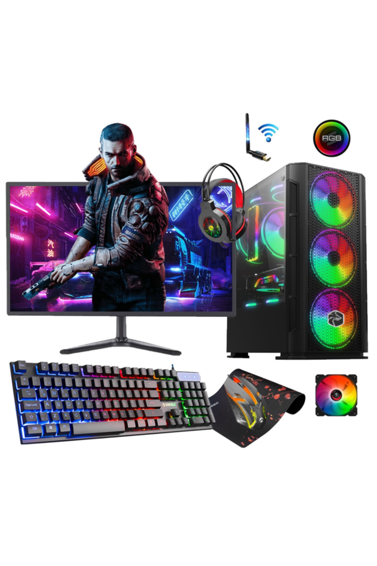 Gamepage Omega M220 I5-3470 16gb 120gb 1tb R7 240 4gb 18.5