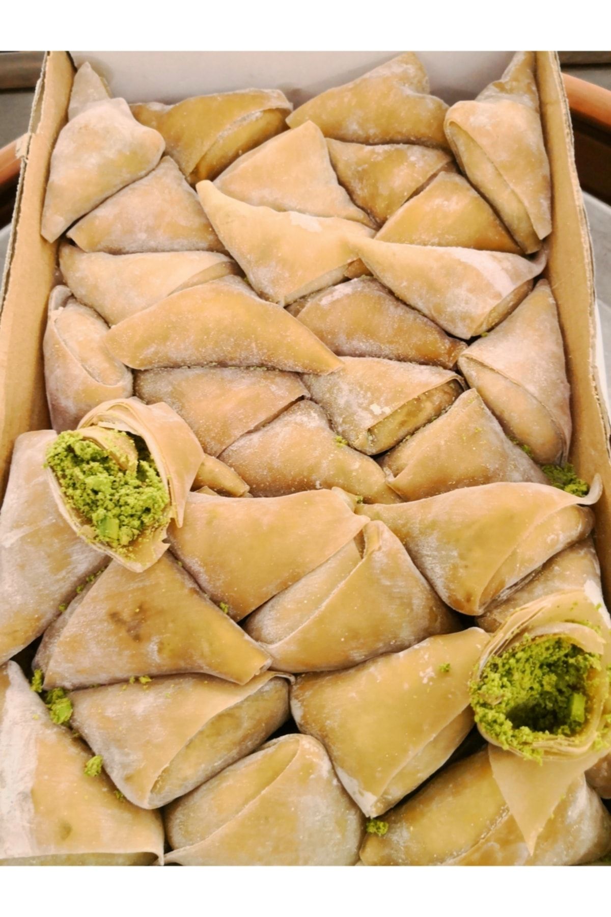 ZEYTİNHAN Muska Extra Boz Iç Fıstık Doldurulmuş 500gr