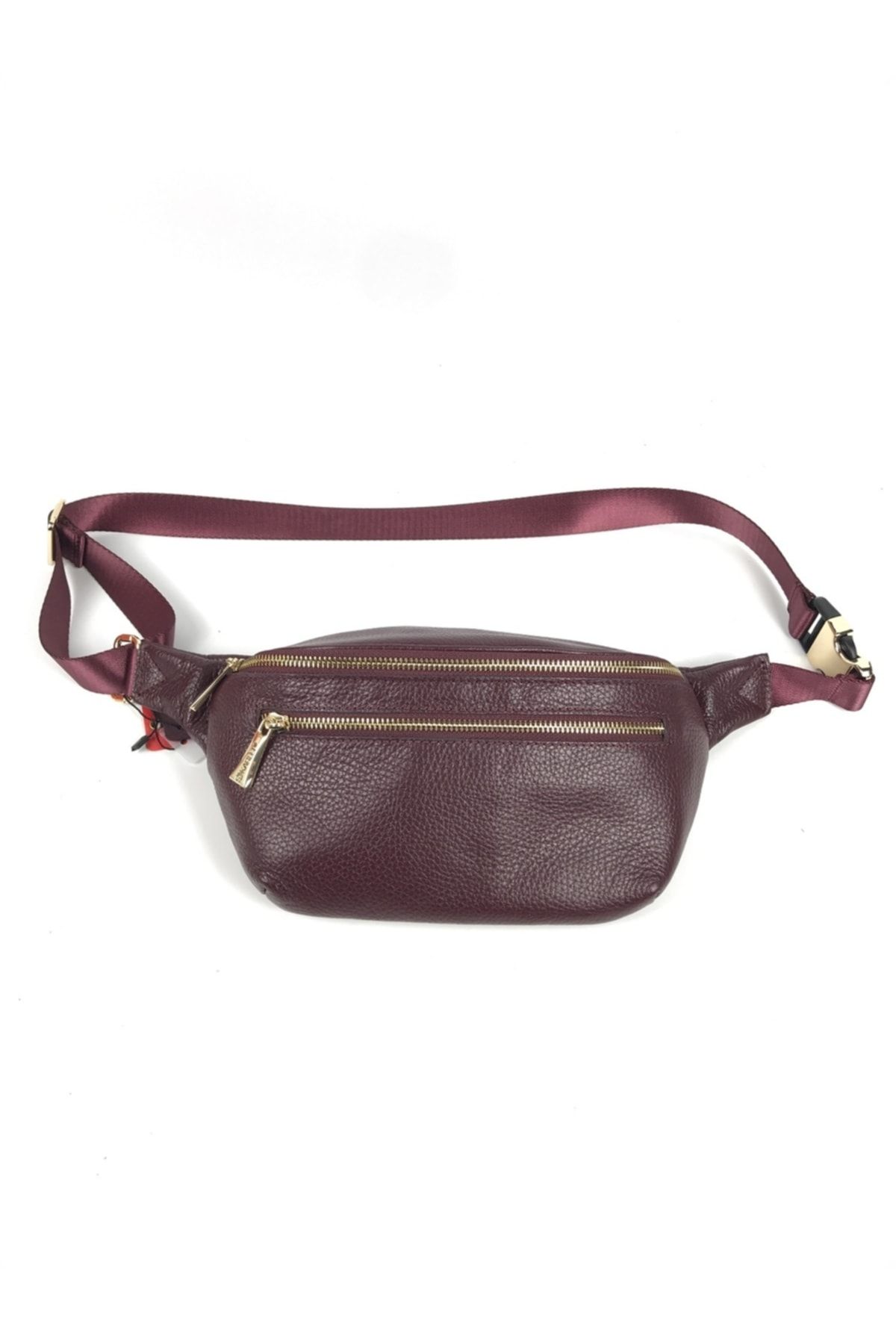 Skarlet Bum Bag Burgundy Patterned Trendyol