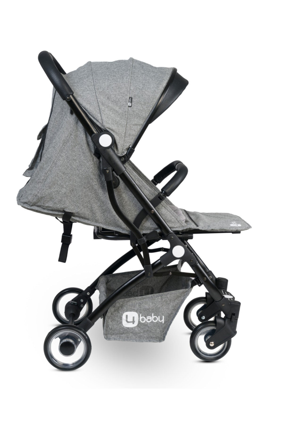 4 Baby Ab380 Drone Siyah Kabin Bebek Arabası Gri fotoğrafı 6 (önizleme)