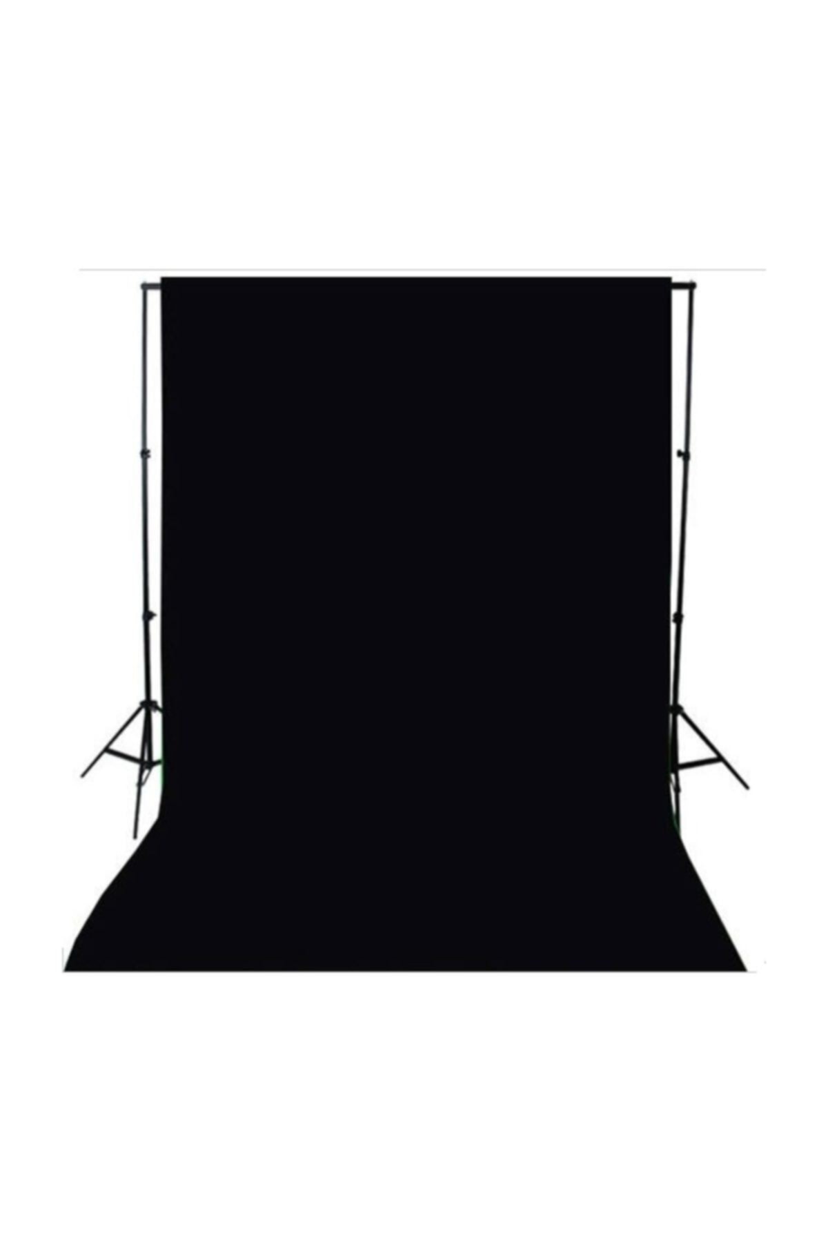 Black Screen-siyah Fon Perde (3X3M) Fon Standı 3x3sıyahf