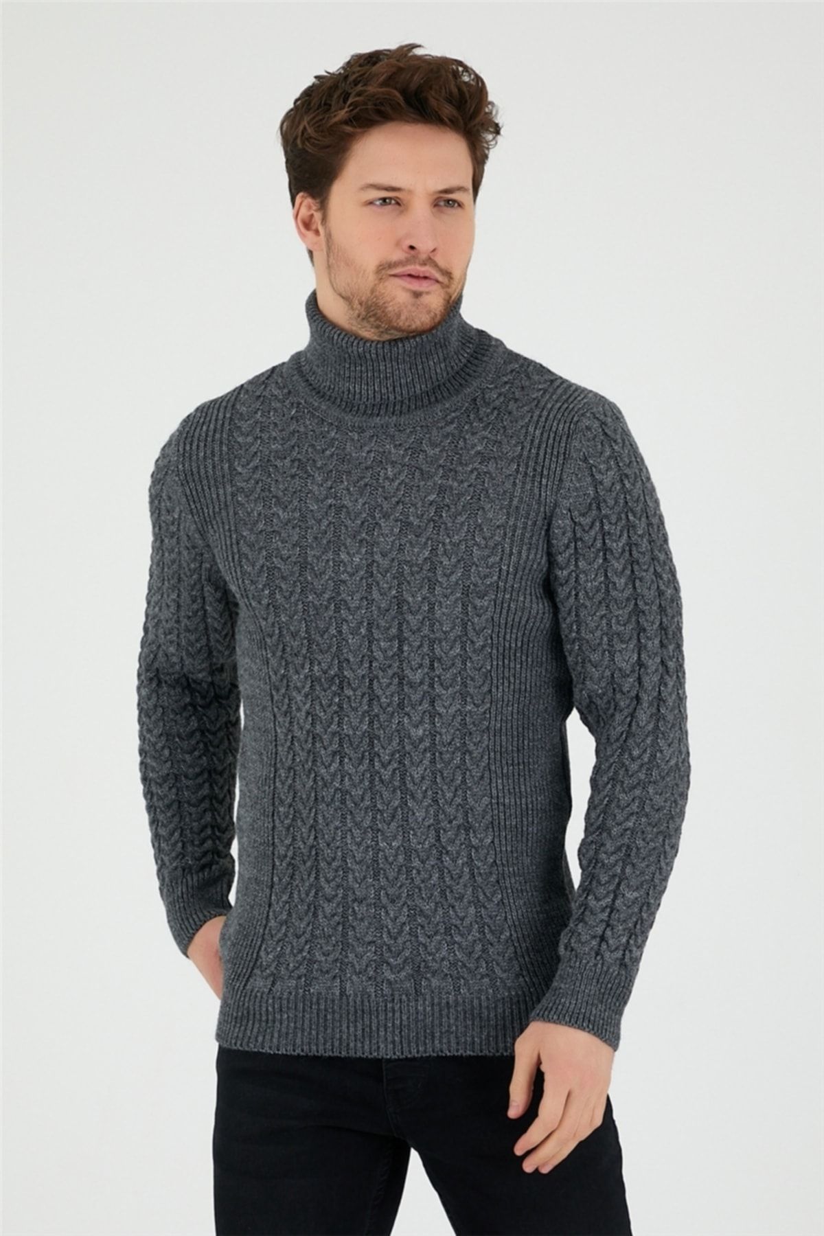 Mens turtleneck hotsell knitwear