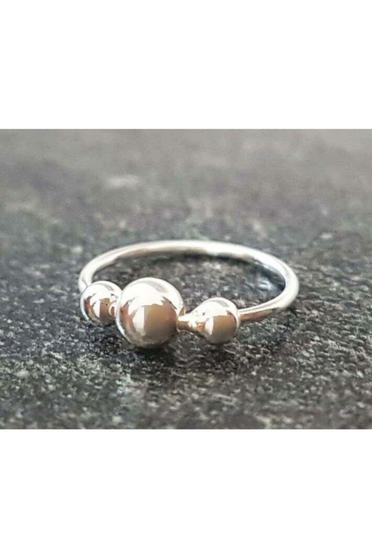 Sterling silver sales ball ring