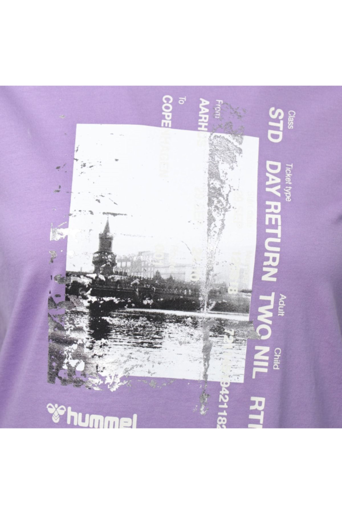 hummel 911490-2102 تی شرت HMLDROMMME S/S اسطوخودوس ابریشم