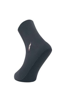 3mm Siyah Jarse Kaymaz Tabanlı Dalış Çorabı Beden L CPT3