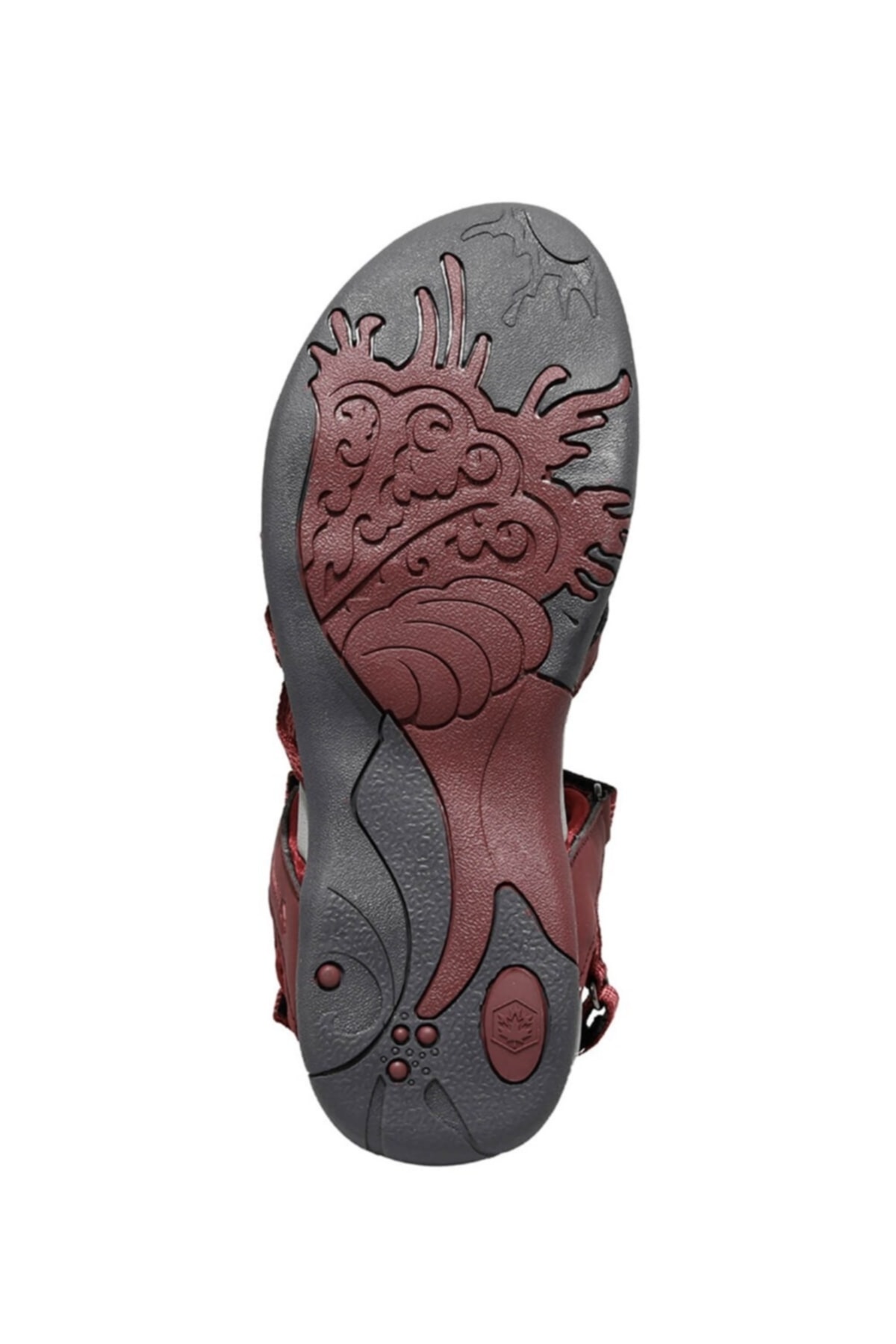 صندل زنانه قرمز Lumberjack | 101013900 اورجینال - تصویر 4