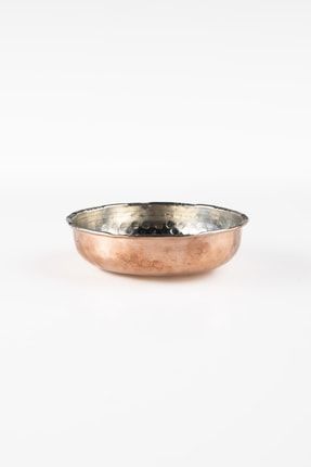 Dmt Copper Gaziantep Dövme Bakır Çerezlik Kahvaltılık Kuruyemiş Reçel Sunumluk(10cm X 2,5cm) DMT-19166