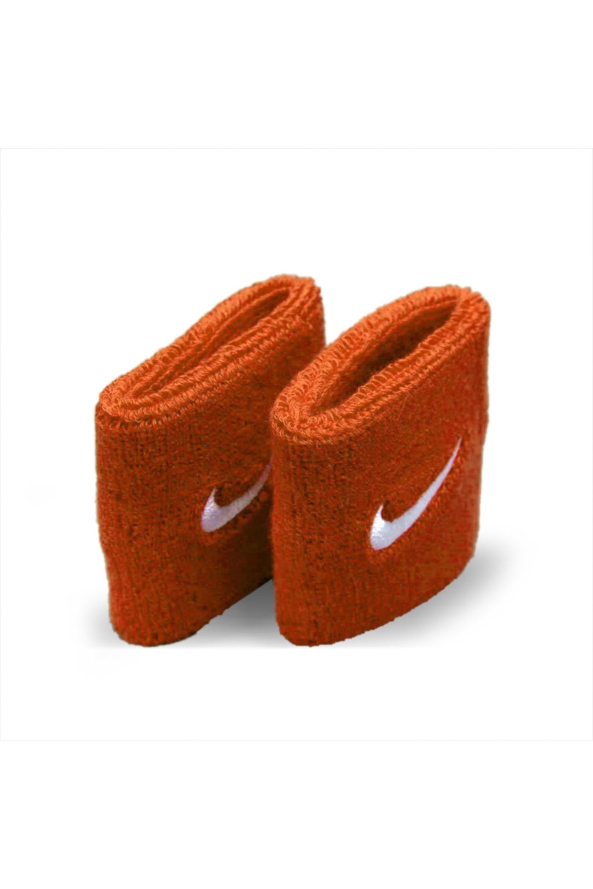 Nike Swoosh Bandeaux Absorbants Sport Serre-Poignet 2er Paquet Bracelet  ORANGE