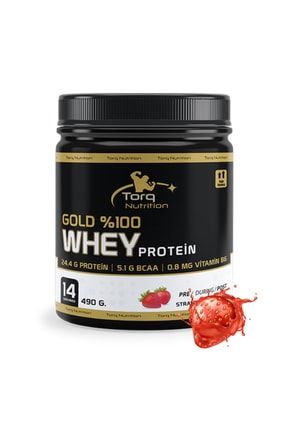 Gold Whey Protein 490 Gr Çilek Aromalı 5236528-897
