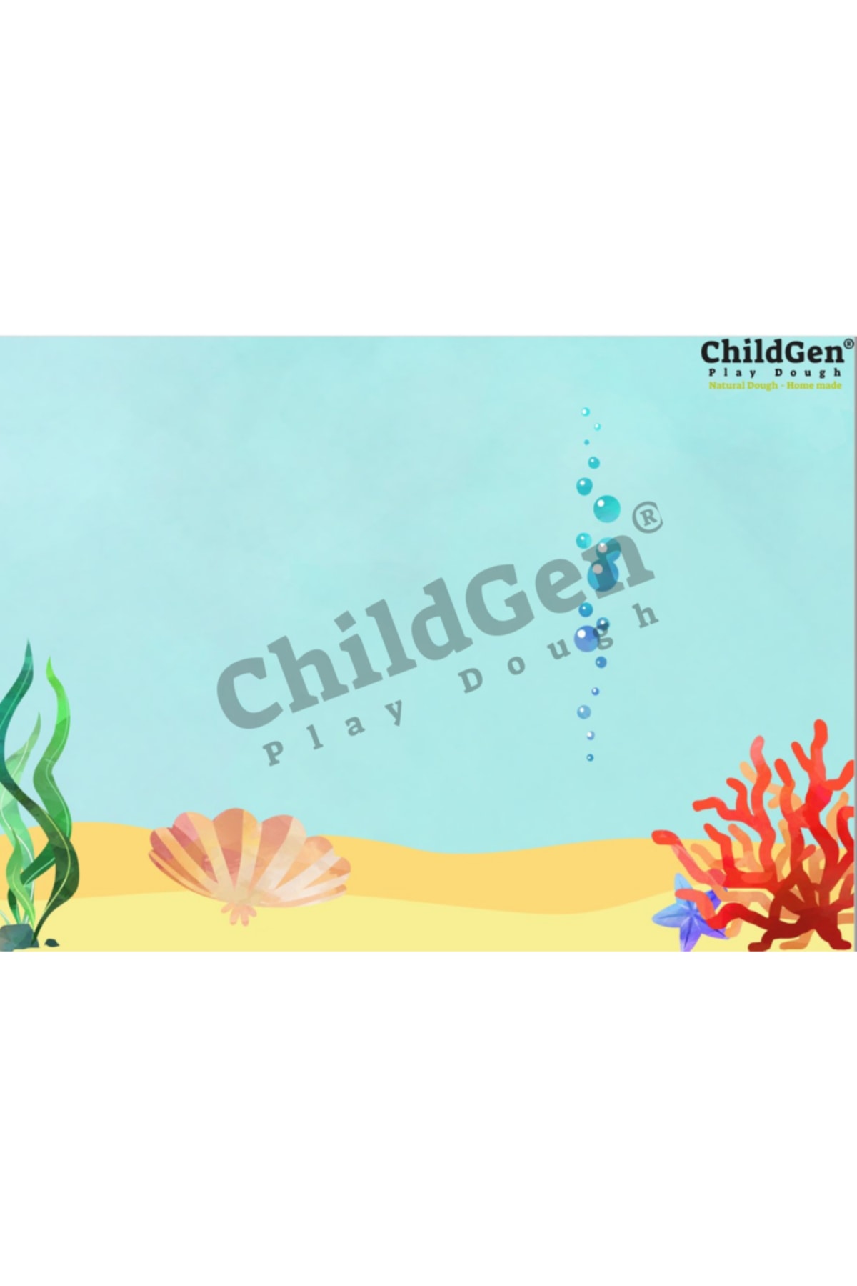 ChildGen Oyun Hamuru Kumaş Oyun Matı