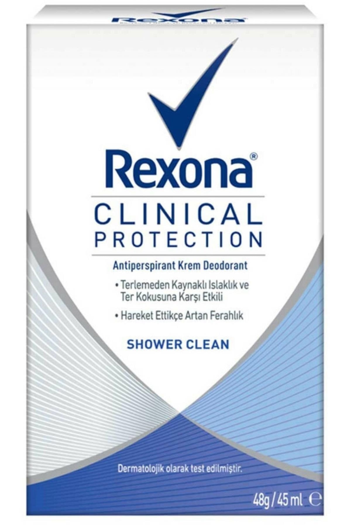 Rexon A Kadın Deo Stick Clinical Protection Shower Clean 45 Ml