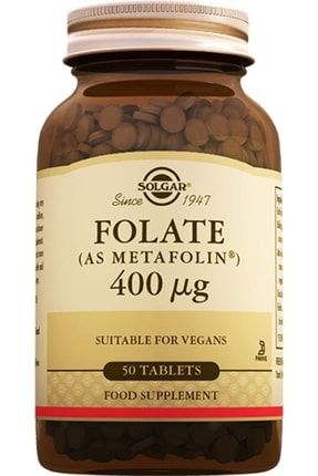 Folate Metafolin 400 Mcg 50 Tablet hizligeldicomFKMP5