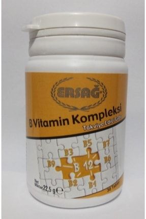B Vitamin Kompleksi Gıda Takviyesi, B 12 Vitamini ERSAG02033