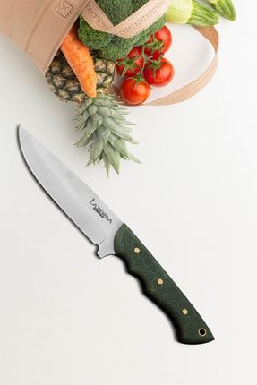 Mutfak Bıçak Seti Şef Bıçağı Mutfak Çakı Et Ekmek Sebze Meyve Bıçağı (25 cm) Free03
