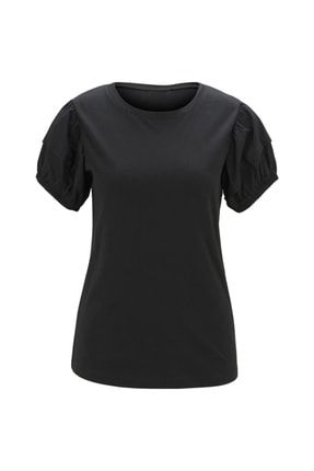 Kadın Siyah Tişört - Bga75140000 BAGSTK-43K-0730