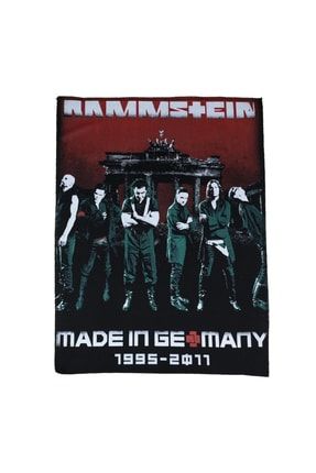 Rammstein Made In Germany Büyük Sırt Patch Yama KPB0015