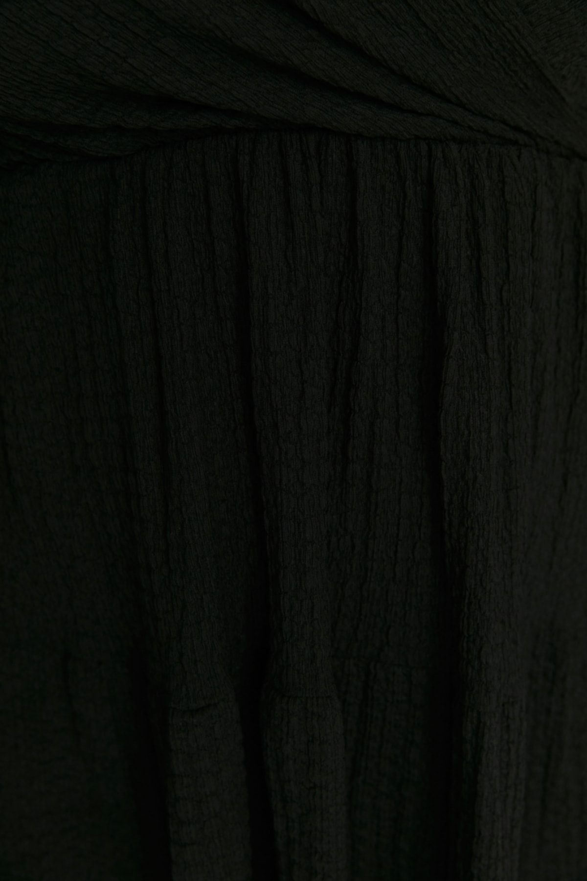 Trendyol Curve-Rochie tricotată de mărime mare, cu decolteu în V, cu închidere dublu, TBBSS22EL2987 4