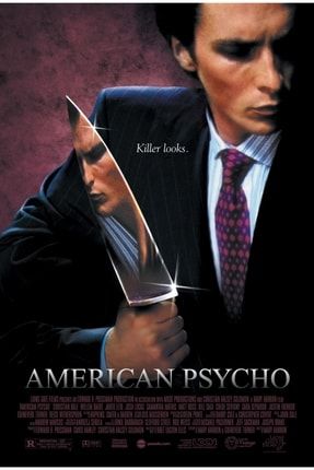 American Psycho (2000) 35 Cm X 50 Cm Afiş - Poster Jubdbhyou TRENDYOLPOSTER923