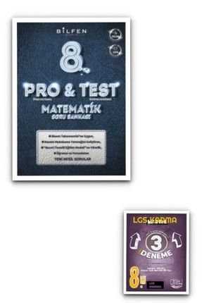 Bilfen Yayınları 8. Sınıf Pro Test Matematik Lgs Ve 3 Lü Karma Lgs Deneme Seti 2022 bilfendenemematematiklgs